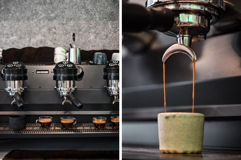 Espresso μηχανή La Marzocco στο High Hope Γλυφάδα